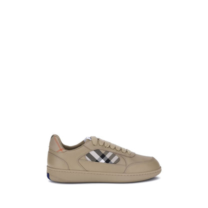 Beige Rubber Low Top Sneakers
