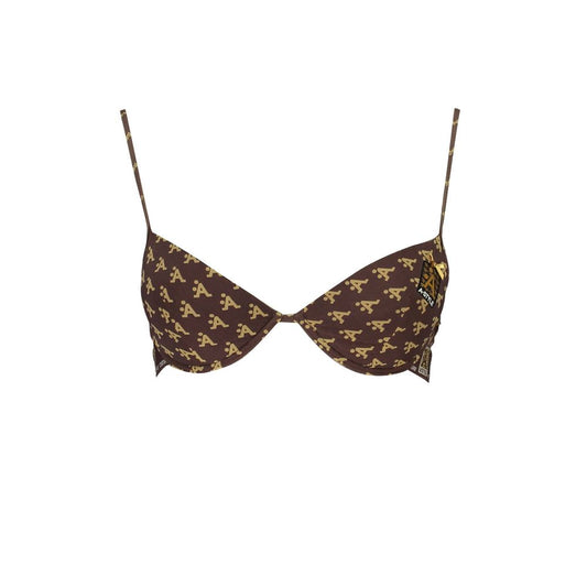 Brown Nylon Women Bra