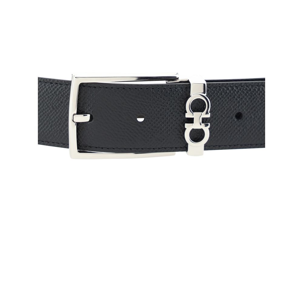 Black Calf Leather Bos Taurus Regular Belt