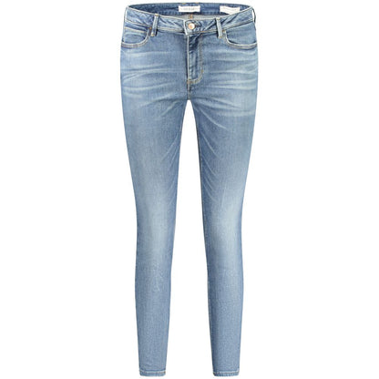 Blue Recycled Cotton Women Jeans