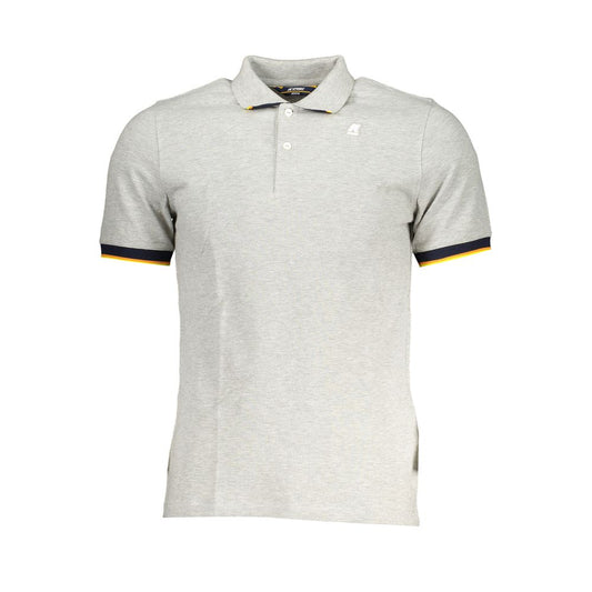 Brown Cotton Men Polo Shirt