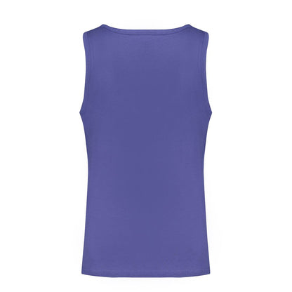 Blue Cotton Men Shirt