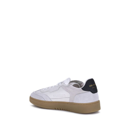 White Calf Leather Bos Taurus Low Top Sneakers