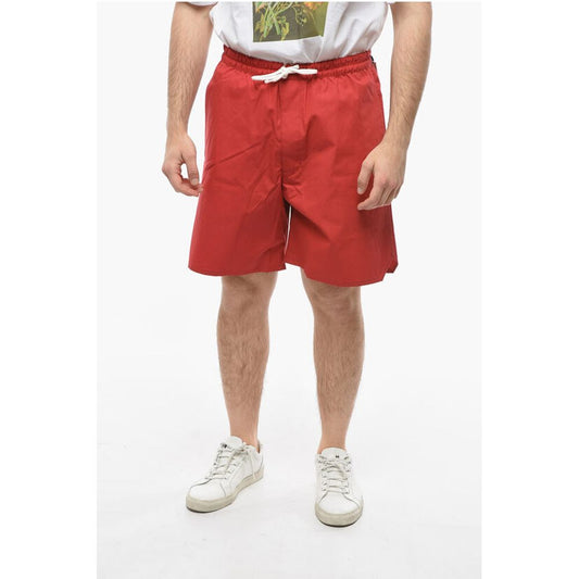 3 Pockets Shorts With Contrasting Laces