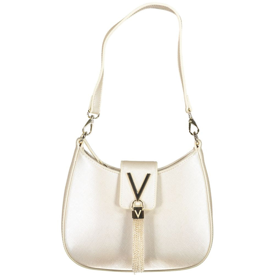 Silver Polyethylene Women Handbag
