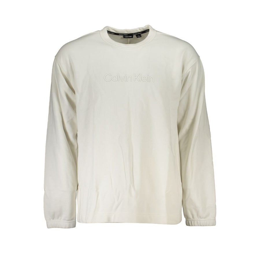 White Cotton Men Sweater