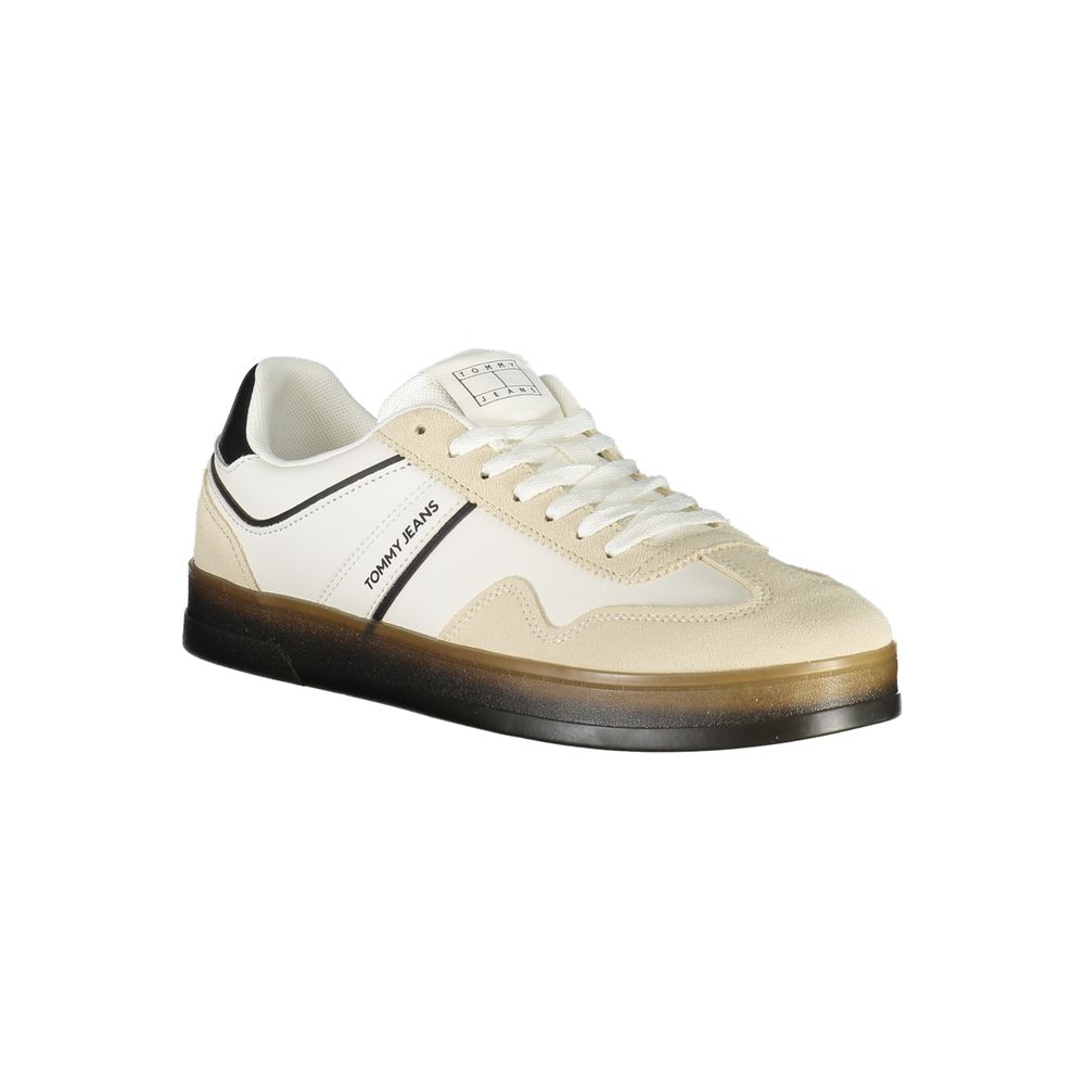 White Leather Men Sneaker