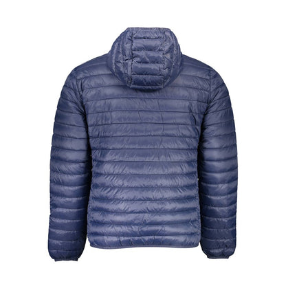 Blue Polyamide Jackets & Coat