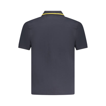 Blue Cotton Polo Shirt