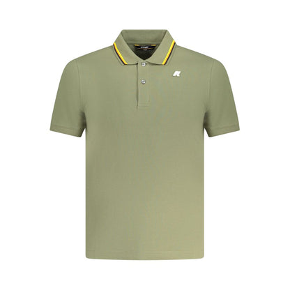 Green Cotton Polo Shirt