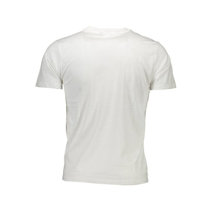 White Cotton Men T-Shirt