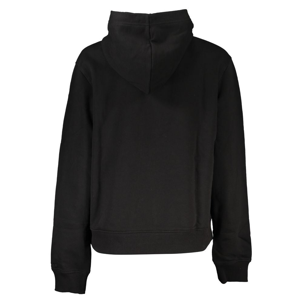 Black Cotton Women Sweater