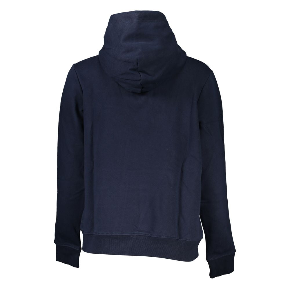 Blue Organic Cotton Women Sweatshirt
