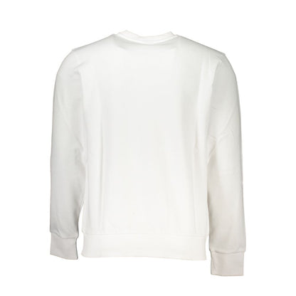 White Cotton Men Sweater