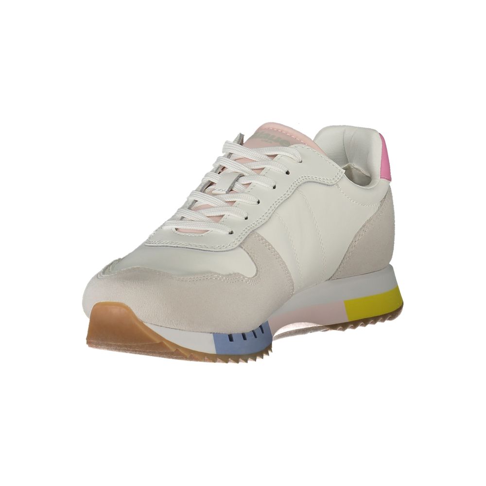 White Leather Women Sneaker