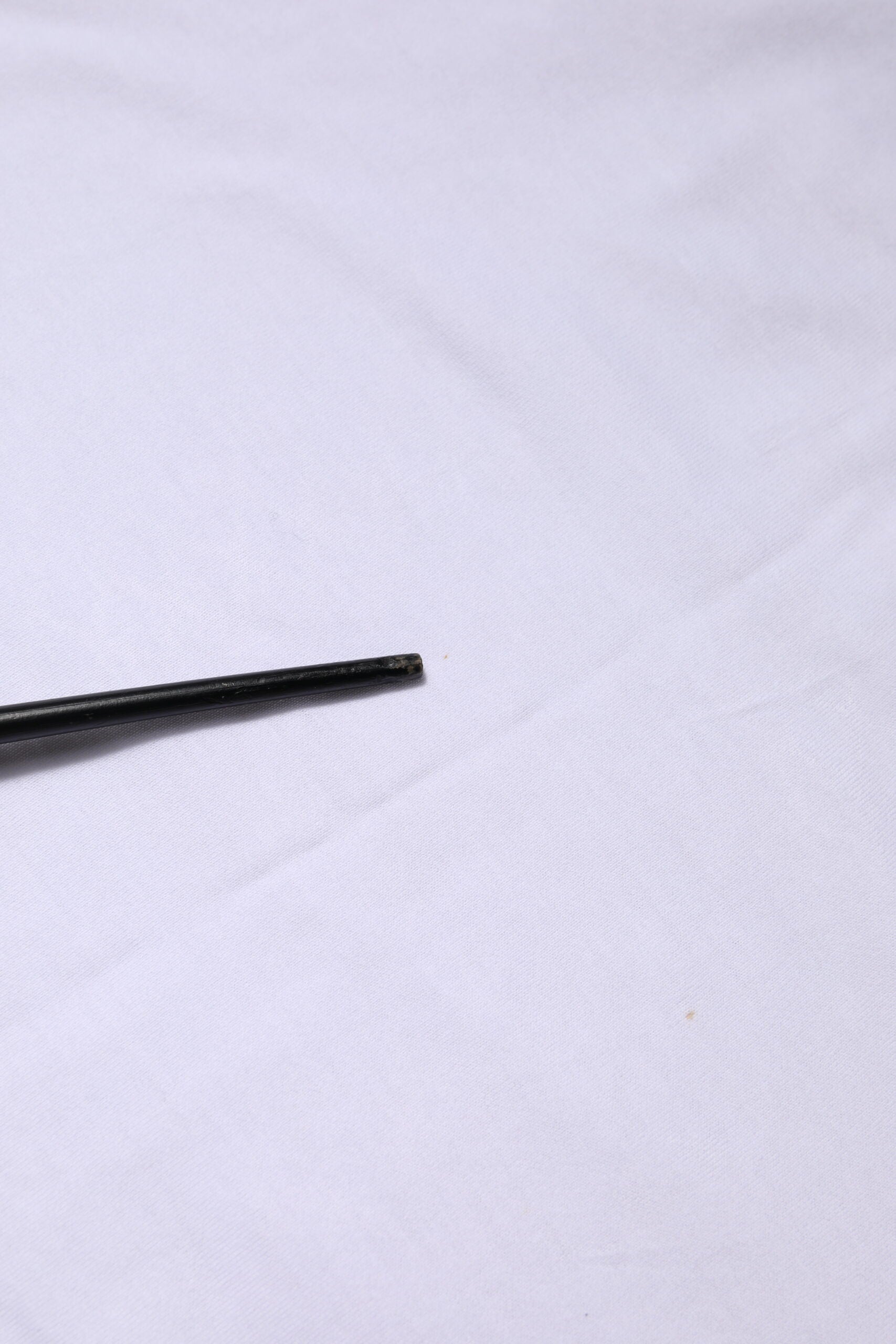 White Cotton Short Sleeve Round Neck T-shirt