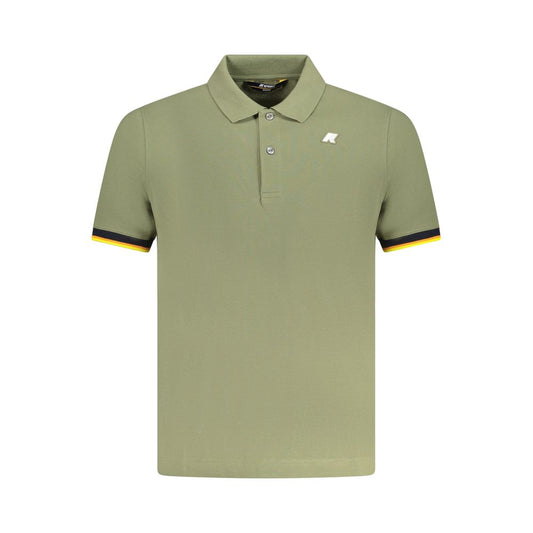 Green Cotton Polo Shirt