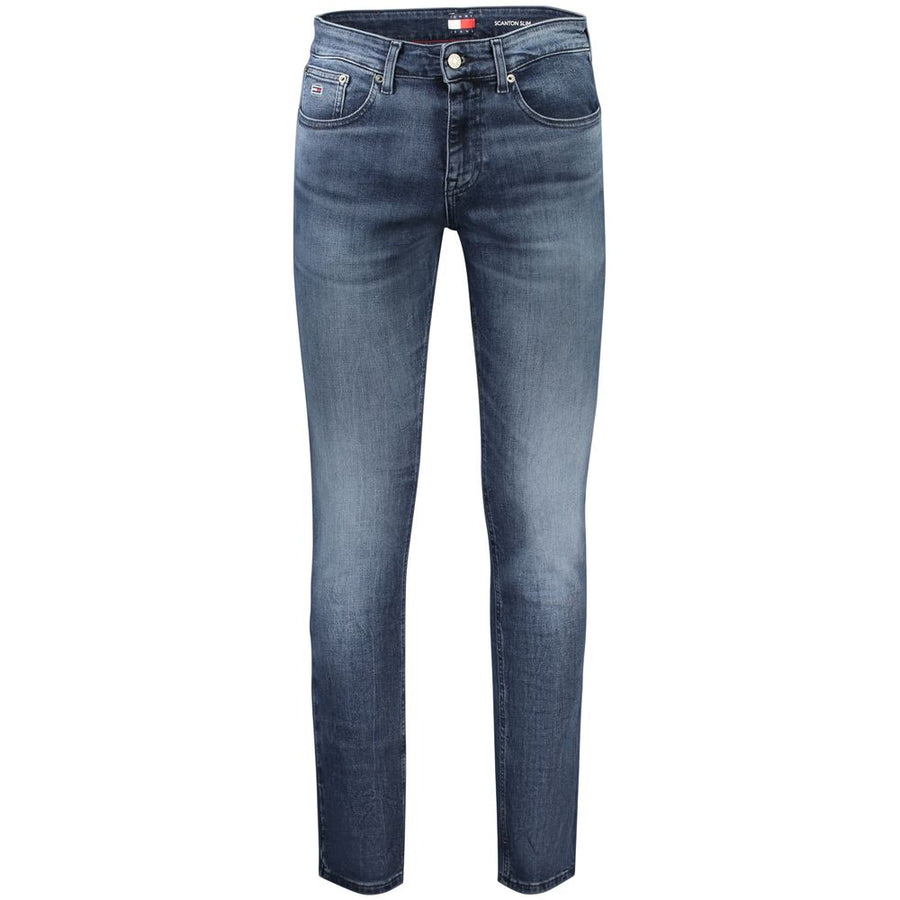 Blue Cotton Men Jeans