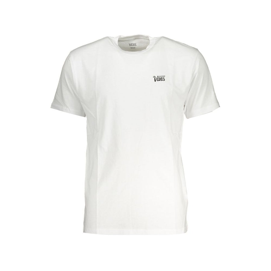 White Cotton Men T-Shirt