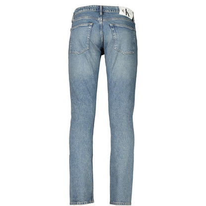 Blue Cotton Men Jeans