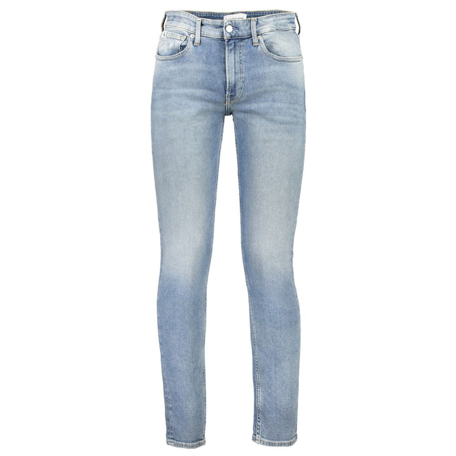 Blue Cotton Men Jeans