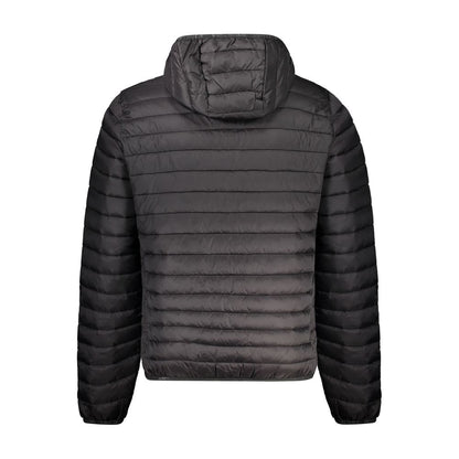 Black Polyamide Men's Jacket