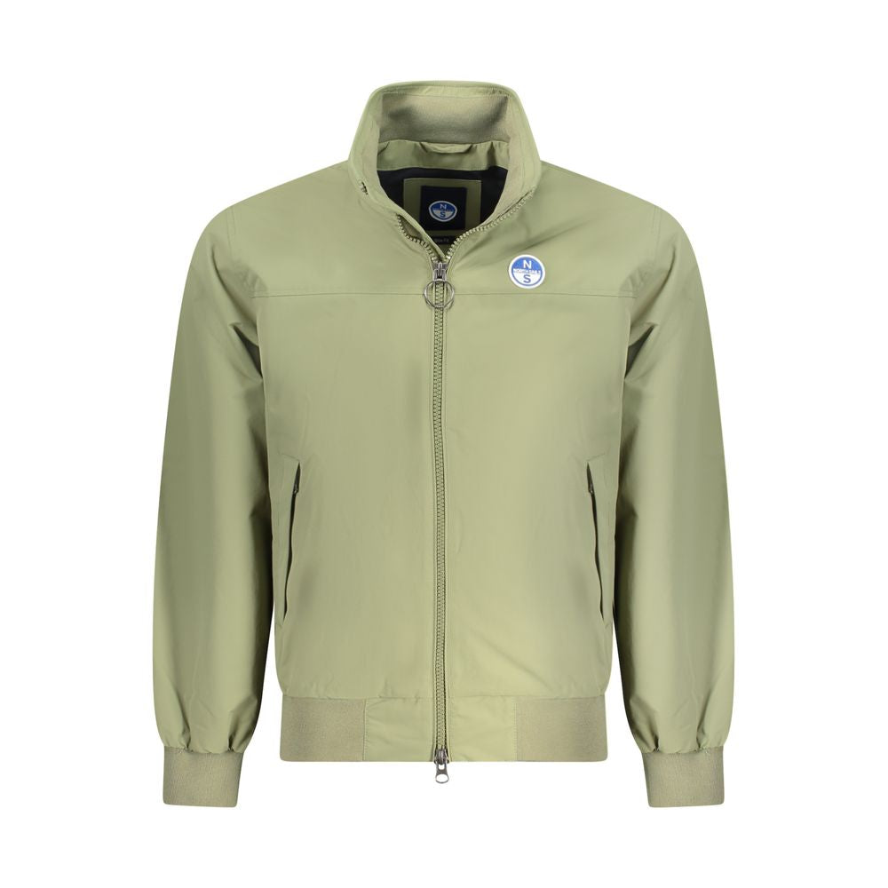 Green Polyamide Jackets & Coat