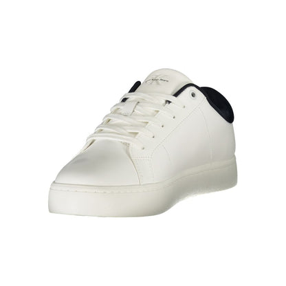 White Leather Men Sneaker