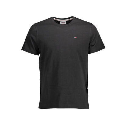 Black Organic Cotton Men T-Shirt