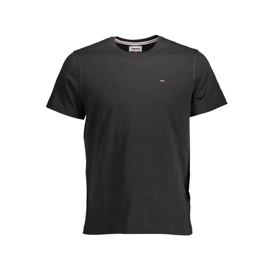 Black Organic Cotton Men T-Shirt