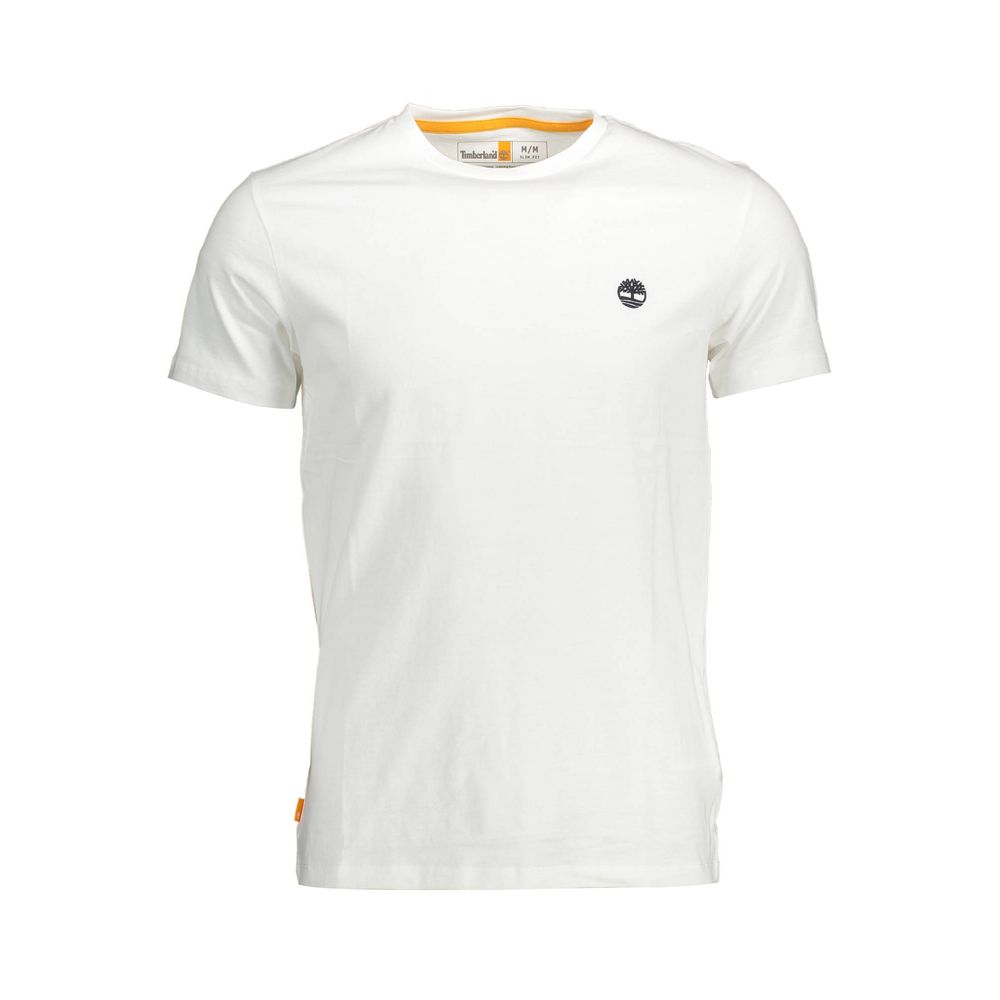 White Organic Cotton Men T-Shirt