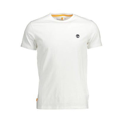 White Organic Cotton Men T-Shirt
