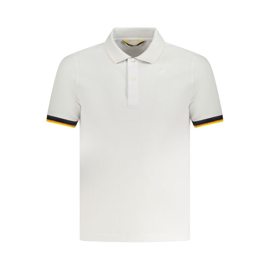 White Cotton Polo Shirt