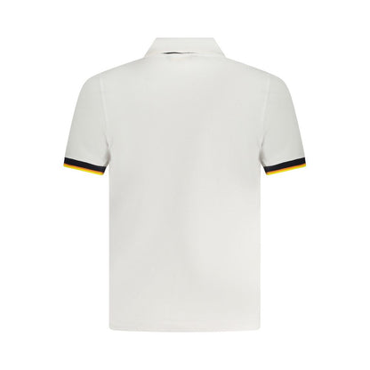 White Cotton Polo Shirt