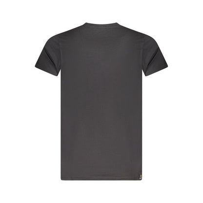 Black Cotton T-Shirt