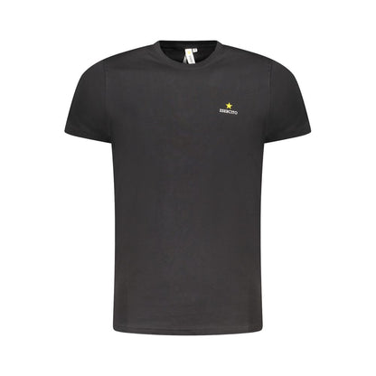 Black Cotton T-Shirt
