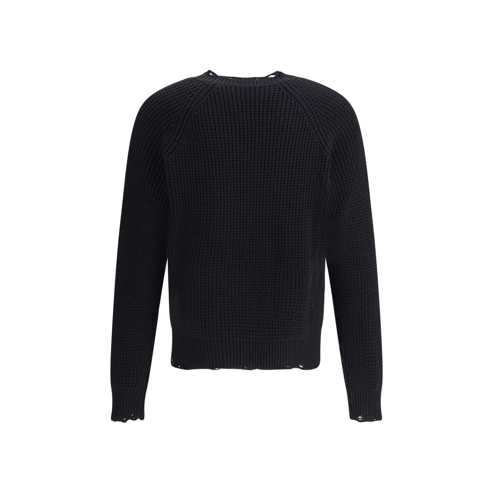 Black Wool Sweatshirt