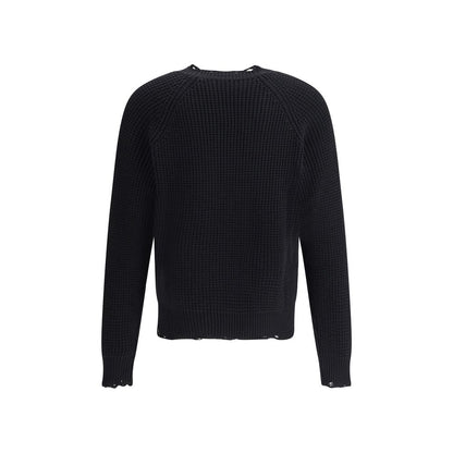 Black Wool Sweatshirt