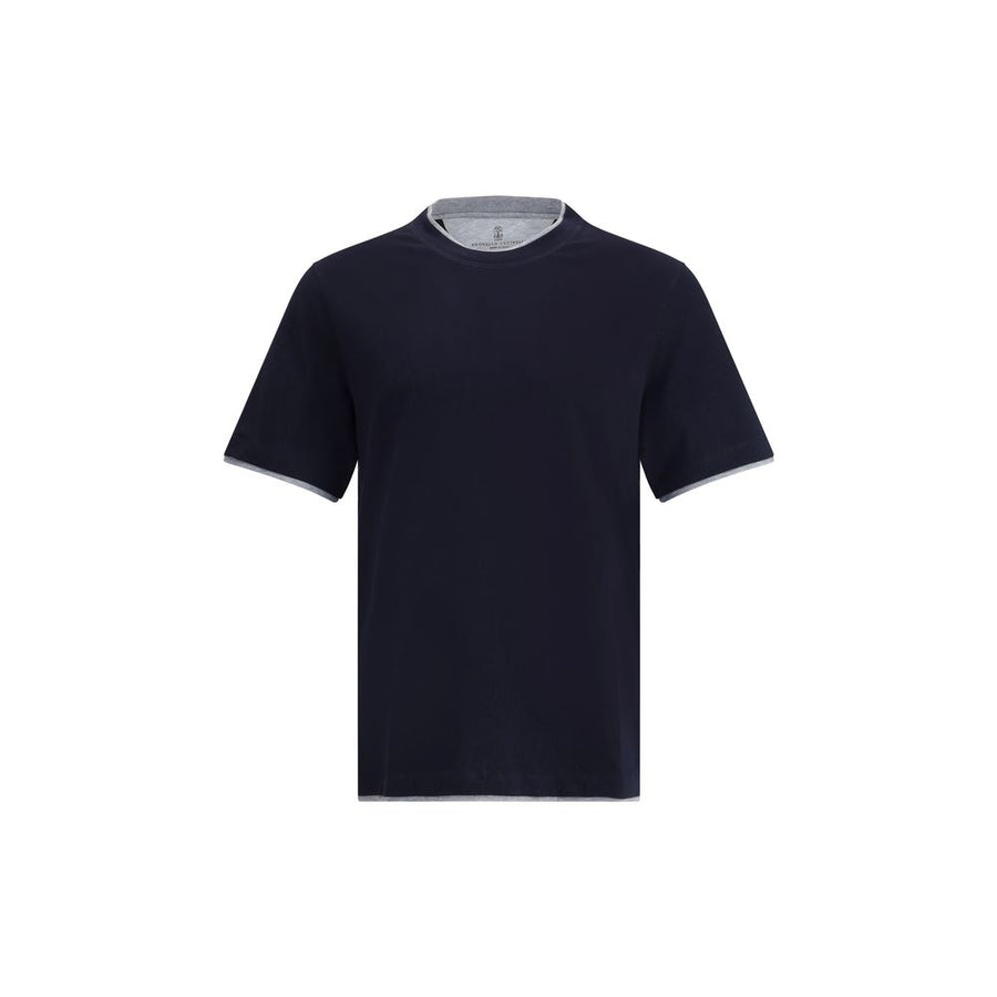 Blue Cotton T-Shirt
