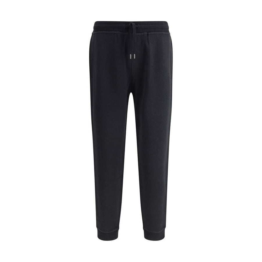 Black Cotton Joggers (Workout Pants)