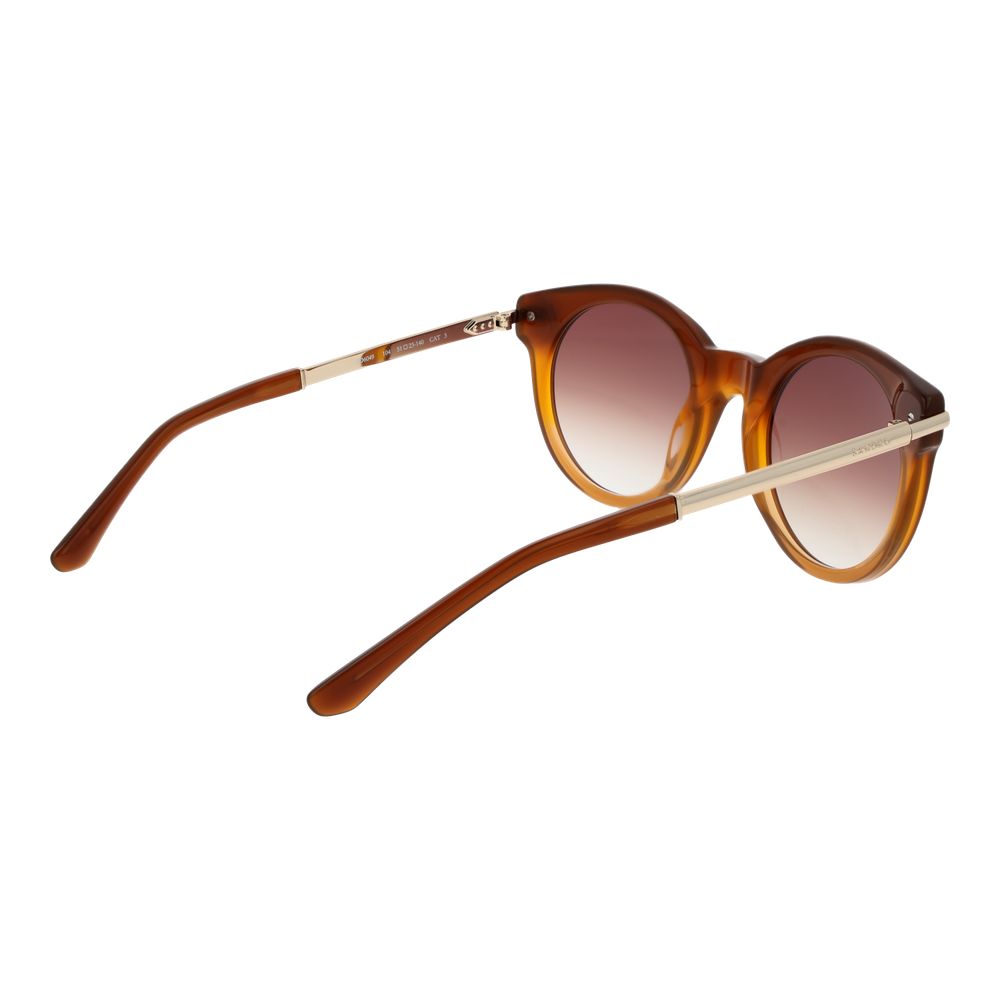 Orange Acetate Sunglasses