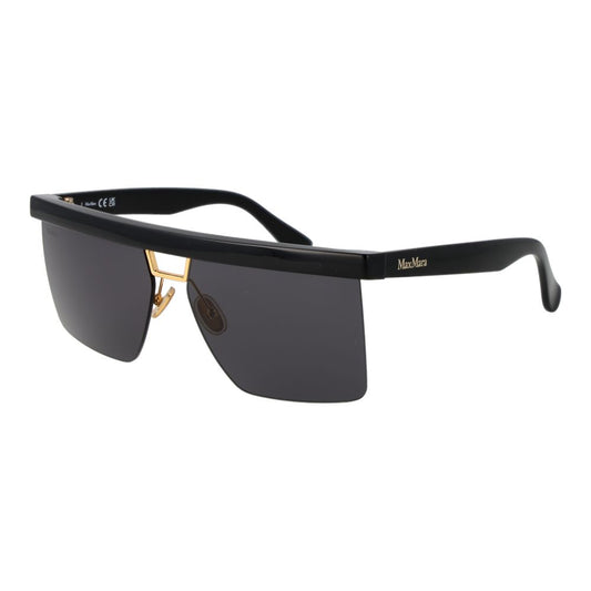 Black Stainless Steel Sunglasses