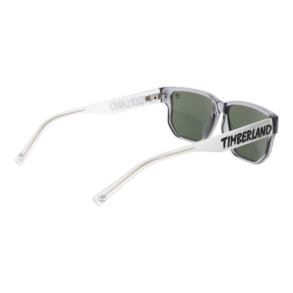 Gray Stainless Steel Sunglasses