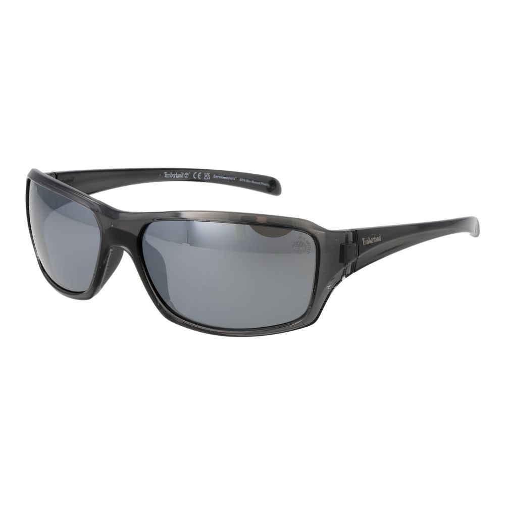 Gray Stainless Steel Sunglasses