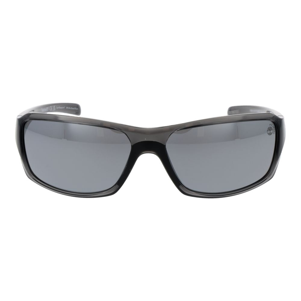 Gray Stainless Steel Sunglasses