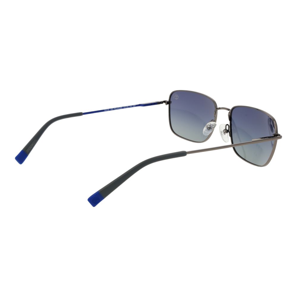 Gray Metal Sunglasses