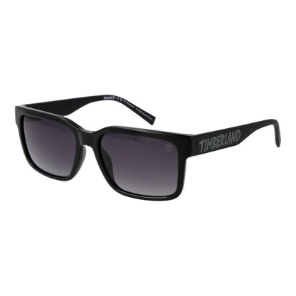 Black Stainless Steel Sunglasses