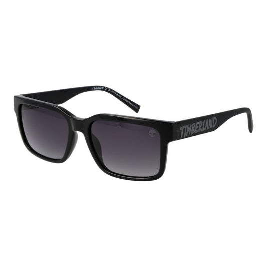 Black Stainless Steel Sunglasses