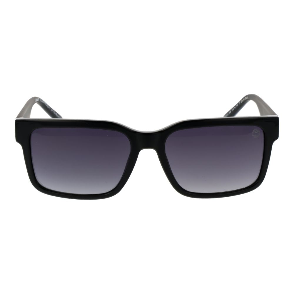 Black Stainless Steel Sunglasses