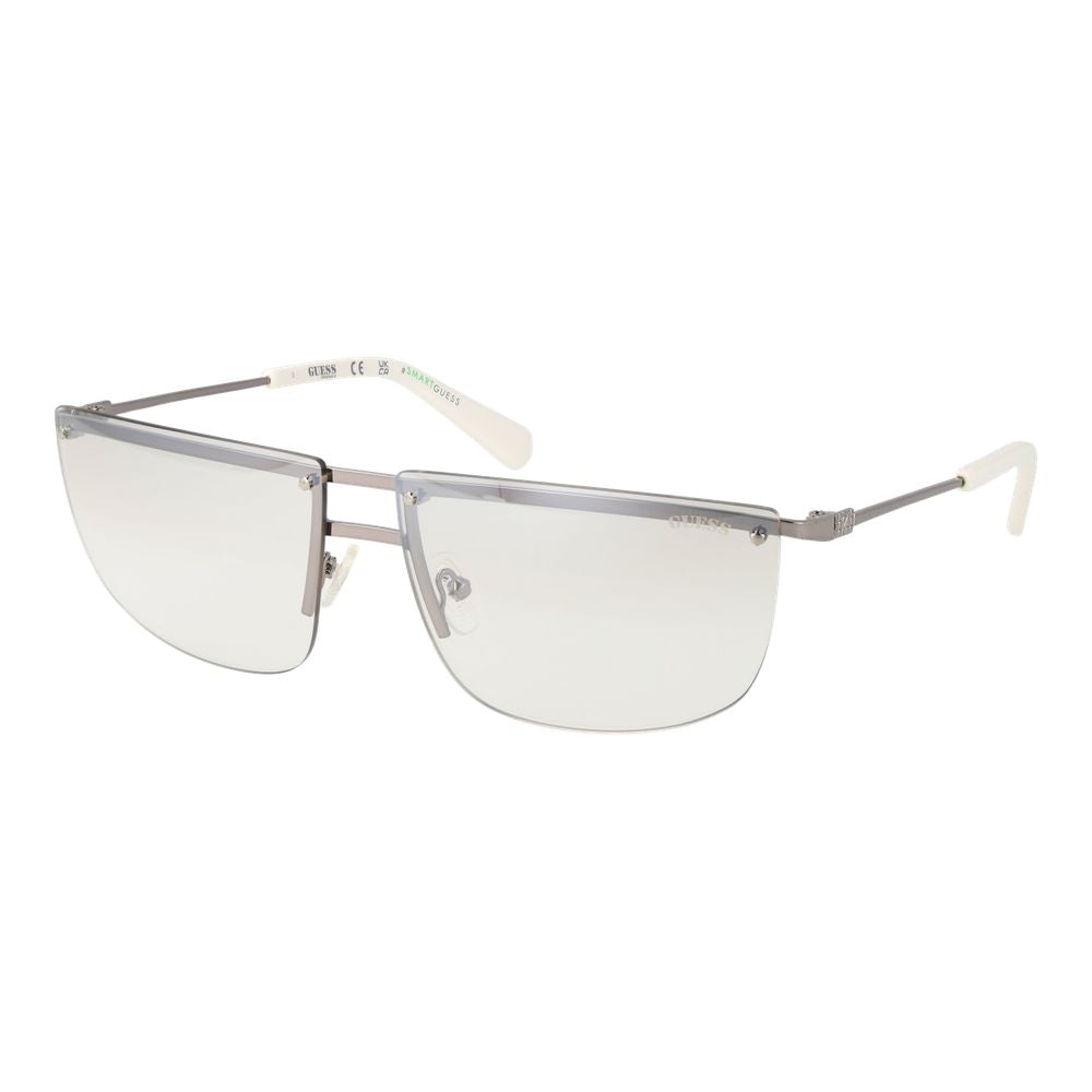 Silver Metal Sunglasses